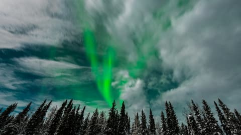 Winter - The Northern Lights Route