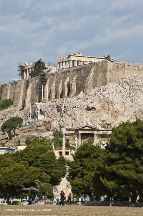Atenas y Santorini