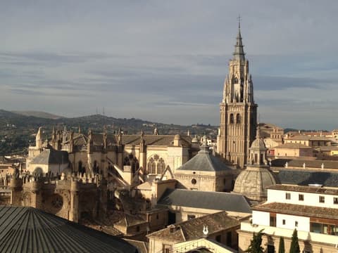 Hotel Carlos V, City view from property