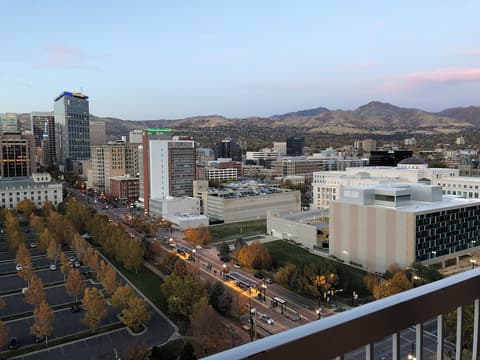 Little America Hotel, Balcony view