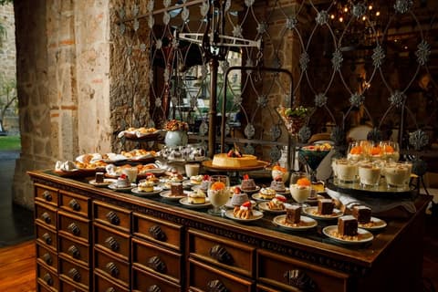 Quinta Real Guadalajara, Breakfast meal