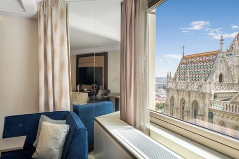 Hilton Budapest, View from room