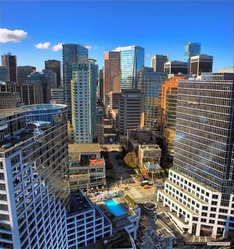 Pan Pacific Vancouver, View from room