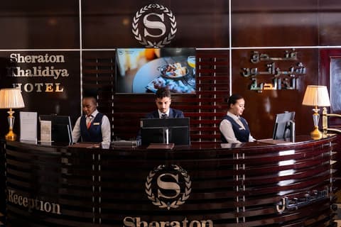 Sheraton Khalidiya Hotel, Reception