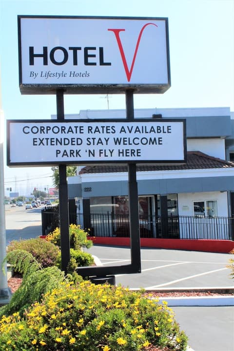 Rodeway Inn South San Francisco Airport, Property entrance