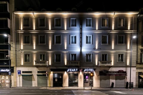 Heart Hotel Milano, Front of property