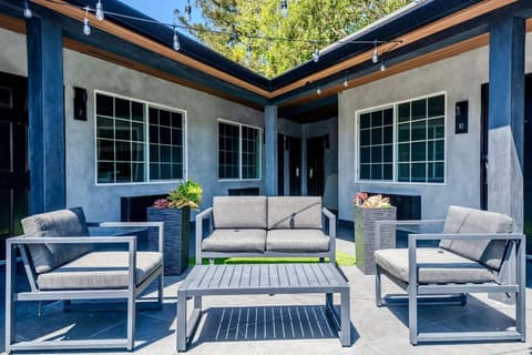 Monterey Surf Inn, Terrace/patio