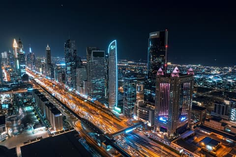 Fairmont Dubai, View from room