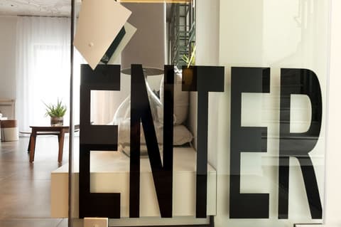 Thomais Boutique Hotel, Interior entrance