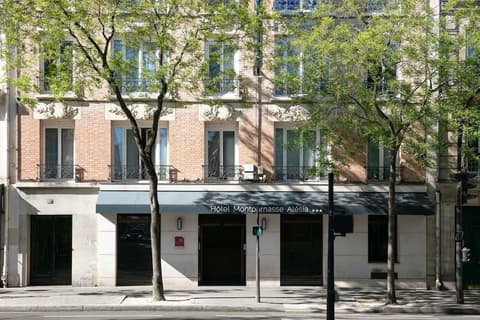 Hotel Montparnasse Alesia, Front of property