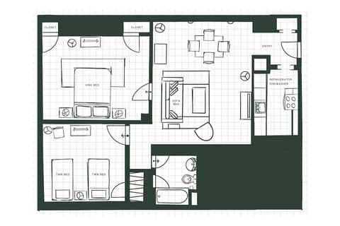 The Bayard, Floor plan