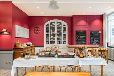 Hotel du Simplon, Breakfast meal