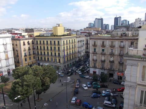 Hotel Garden Napoli, View from room