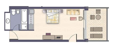 Azia Resort and Spa, Floor plan