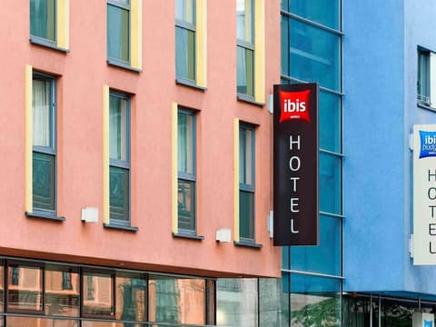 ibis Hamburg St Pauli Messe, Front of property