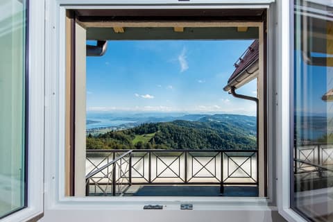 Hotel UTO KULM car- hideaway in Zurich, View from room