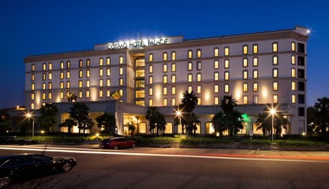 Cosmo Hotel Palace, Front of property - evening/night