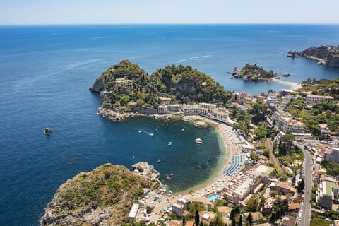 Mazzarò Sea Palace - The Leading Hotels of the World, Aerial view