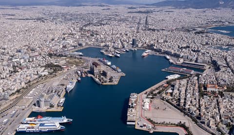 Mitsis N'U Piraeus Port, View from room