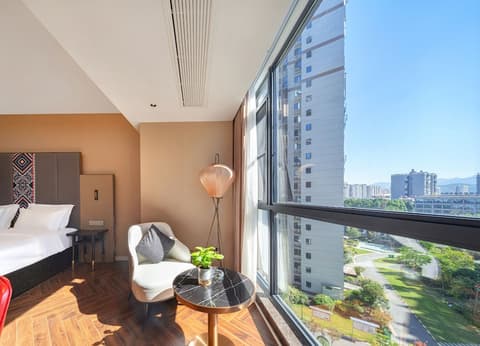 Zhangjiajie Metropolo Hotel, View from room