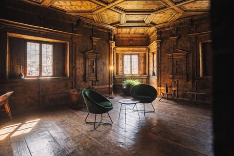 Ansitz Heufler by Norbert Niederkofler, Interior