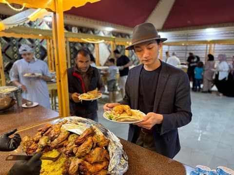 Jabal Rum camp, Restaurant