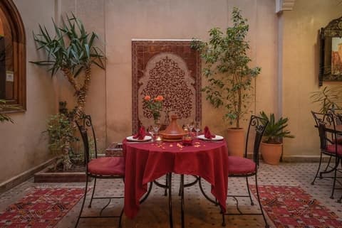 Riad Dar Attika, Breakfast area