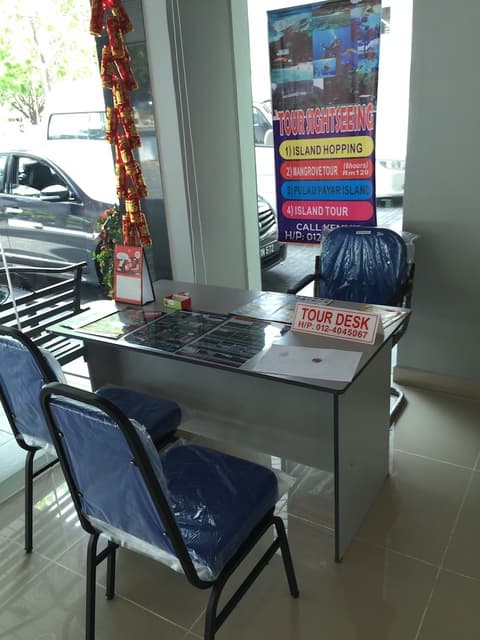 G langkawi Motel, Check-in/check-out kiosk