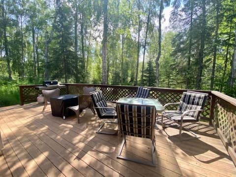 Meandering Moose Lodging, Terrace/patio