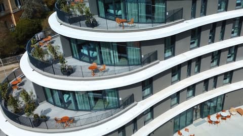 The Social Hub Rome, Terrace/patio