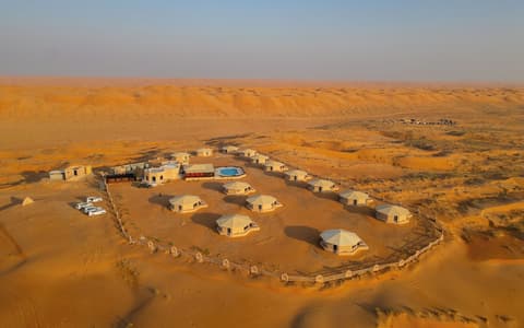 Stars Gate Camp, Front of property