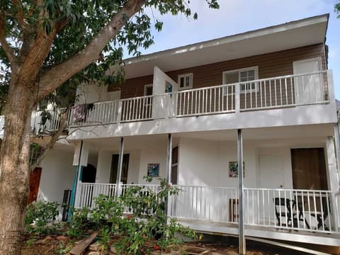 Coral house San Andres, View from room