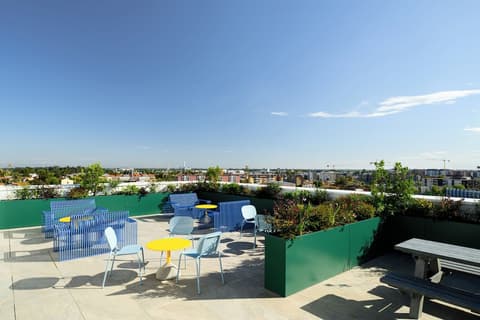 CX Modena Crocetta, Rooftop terrace