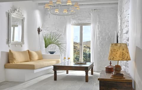 Mykonos Dream Villas, Living area