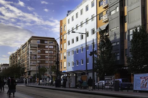 Hotel Olympia Universidades, Front of property