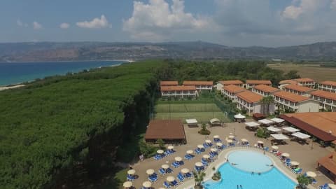 Nicotera Beach Village, Aerial view