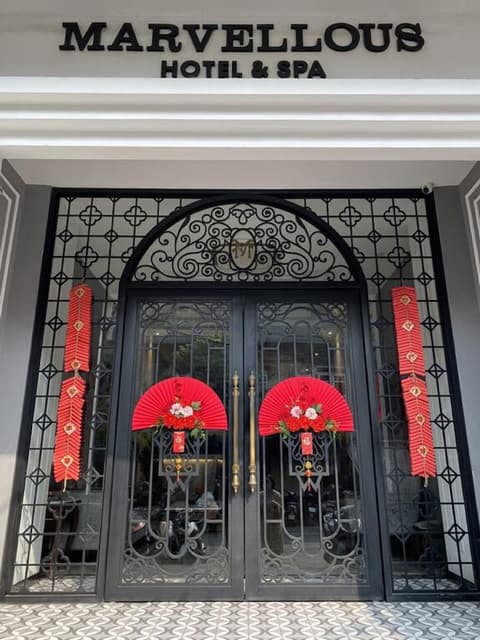 Hanoi Marvellous Hotel & Spa, Property entrance