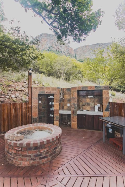 Amafu Forest Lodge, Private kitchenette
