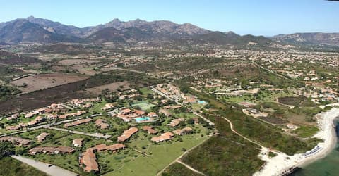 Liscia Eldi Residence, Aerial view