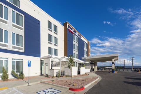 SpringHill Suites by Marriott Gallup, Property entrance