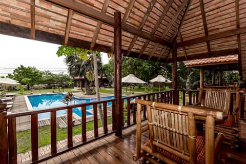 Angkor Heart Bungalow, Balcony