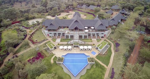 The Retreat at Ngorongoro, Aerial view