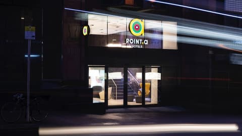 Point A Hotel Glasgow, Front of property