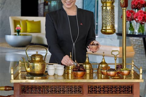 Marriott Hotel Al Forsan, Abu Dhabi, Lobby