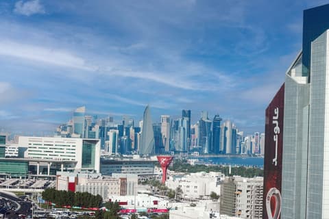 Millennium Plaza Doha, View from room