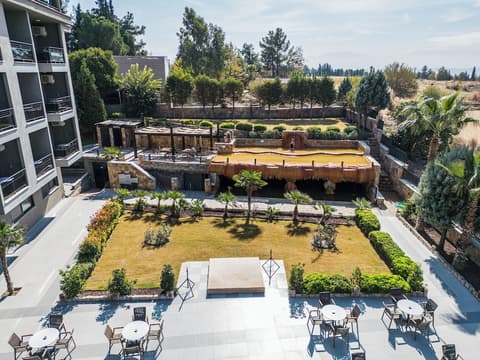 Hierapark Thermal & Spa Hotel, Terrace/patio