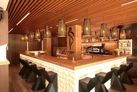 Checkin Flamingo, Snack bar