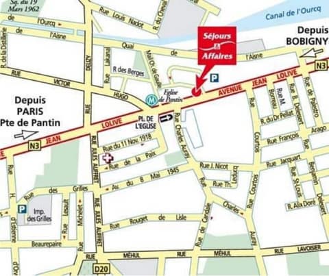 Séjours & Affaires Pantin Charles de Gaulle