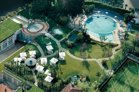 Regina Palace Hotel, Rooftop terrace