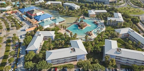 PortAventura Hotel Caribe, Aerial view